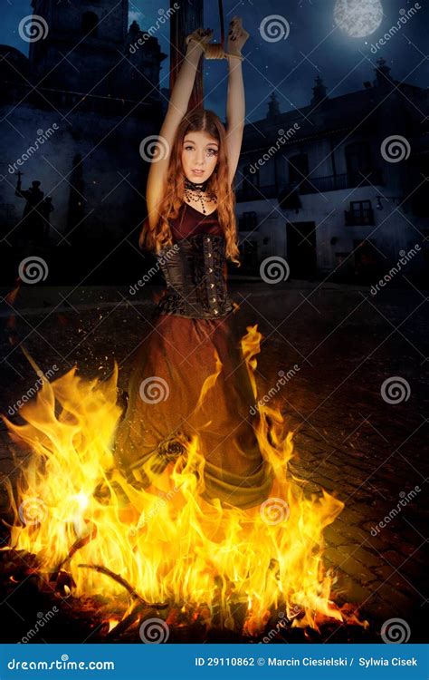 This witch is immune to burning